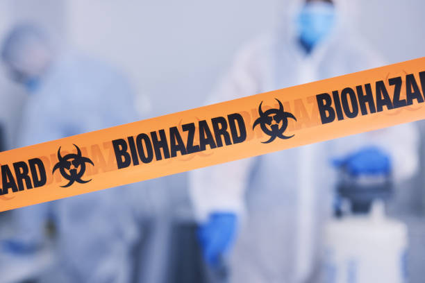 Professional Drug Lab Cleanup technician working in McDade, TX